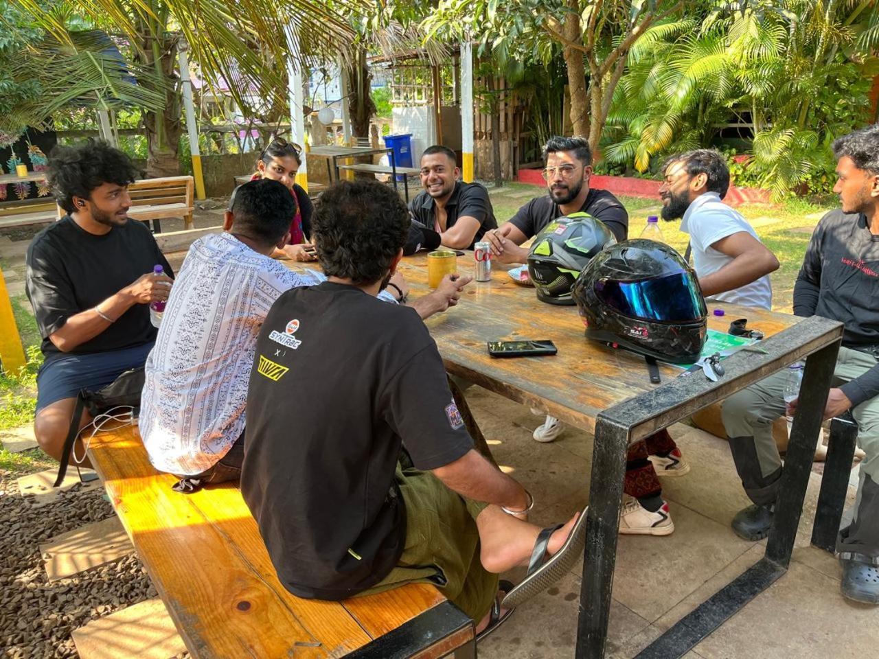 Green Nest Hostel, Baga- North Goa آربورا المظهر الخارجي الصورة